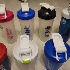 Blender Bottle- Huge Lot- Used and New Plus Go Stak